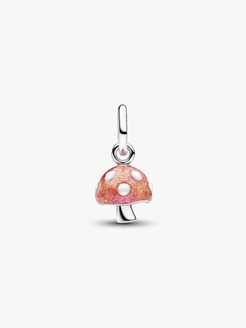 Pandora Glow-in-the-dark Mushroom Dangle Charm